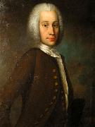 Olof Arenius Anders Celsius oil painting